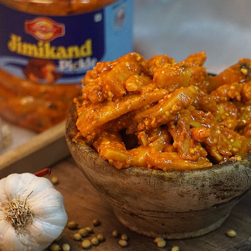 Jimikand Pickle (सूरन का अचार)
